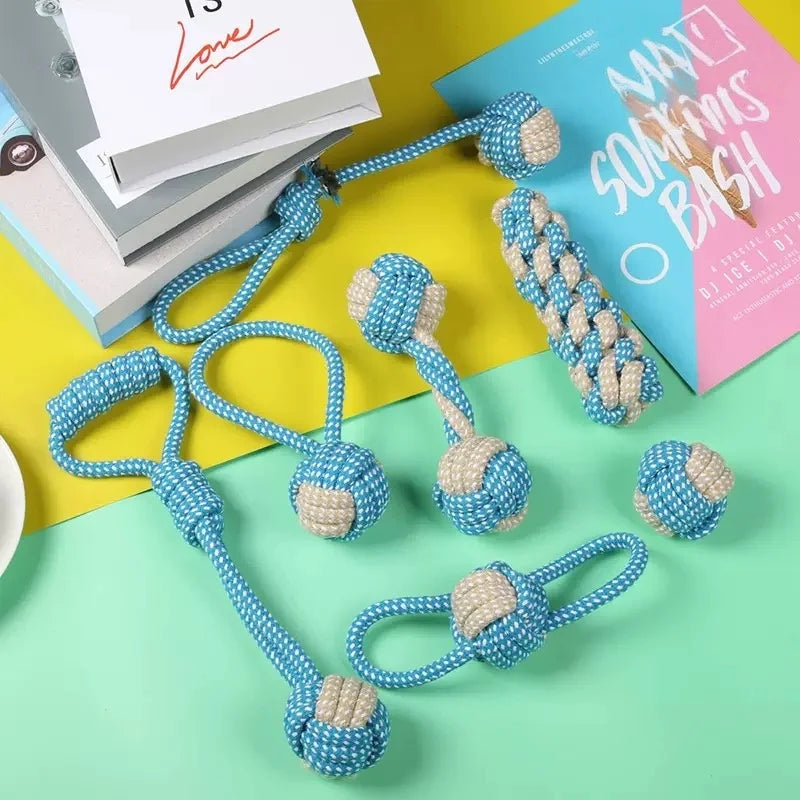 Interactive Cotton Rope Dog Toy