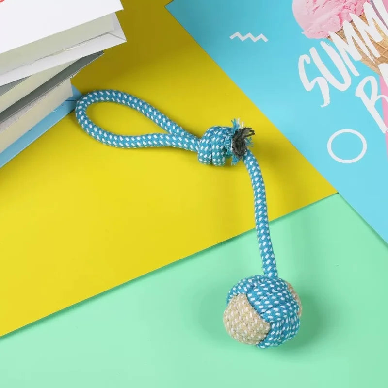 Interactive Cotton Rope Dog Toy