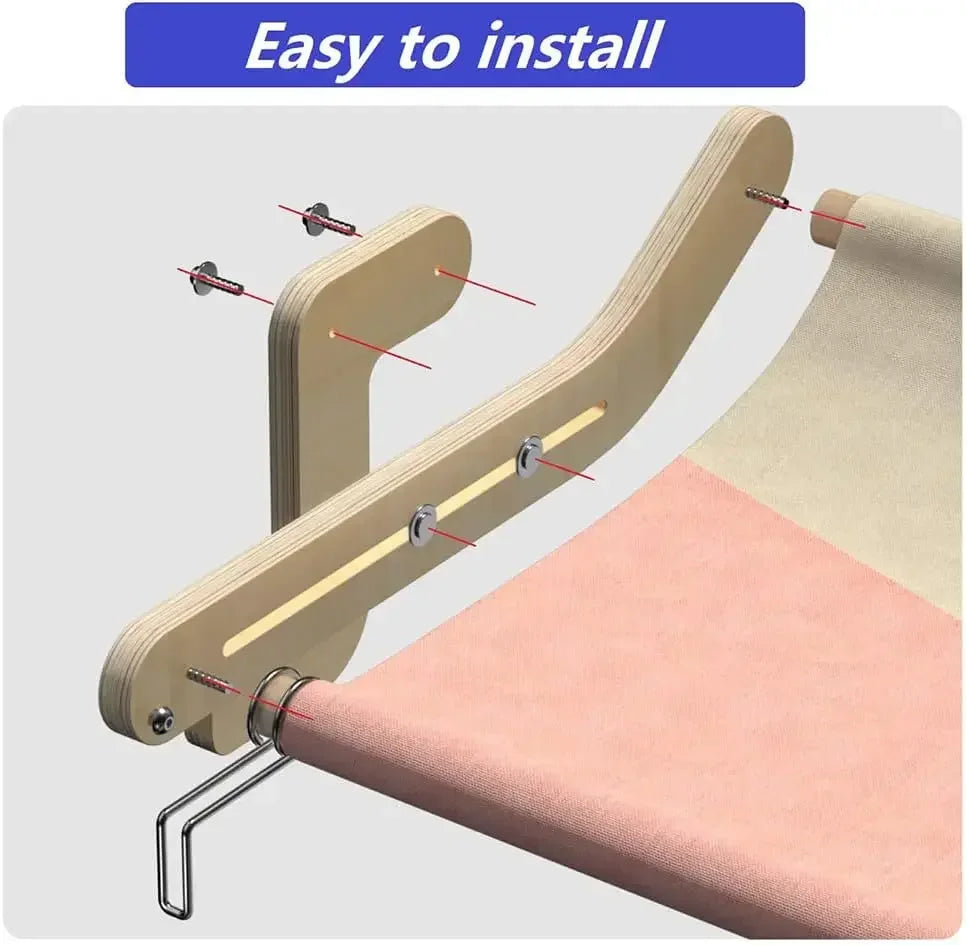 Snap-Fit Nap Hammock