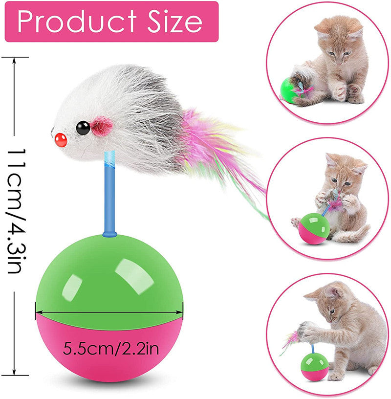 Fun Cat Toy Set with Tumbler