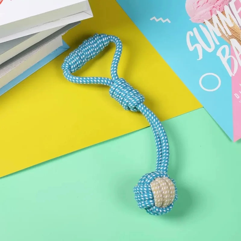 Interactive Cotton Rope Dog Toy