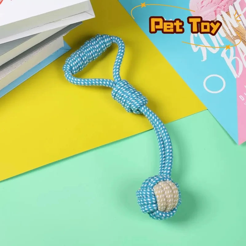 Interactive Cotton Rope Dog Toy