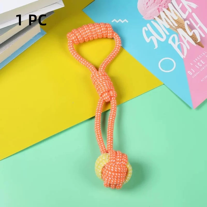 Interactive Cotton Rope Dog Toy