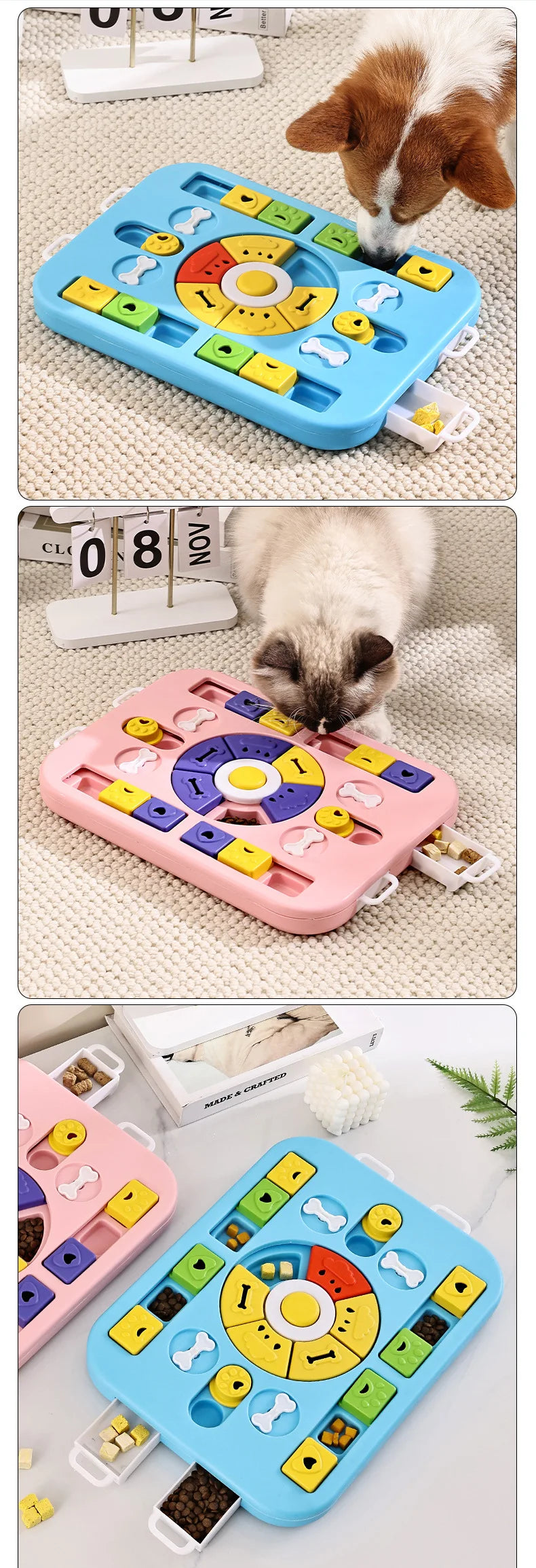 Interactive Dog Puzzle Toy