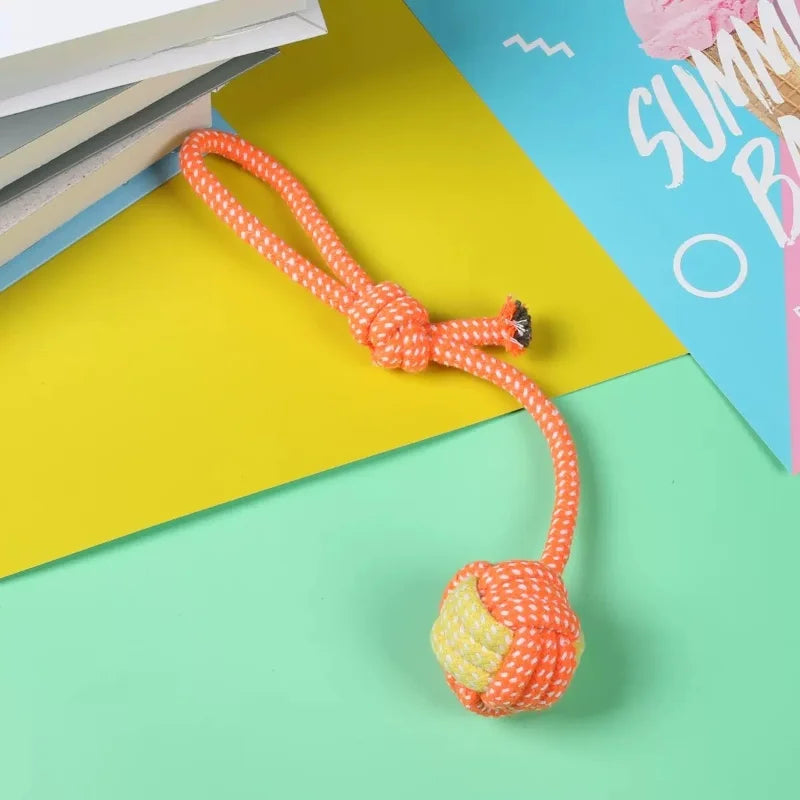 Interactive Cotton Rope Dog Toy