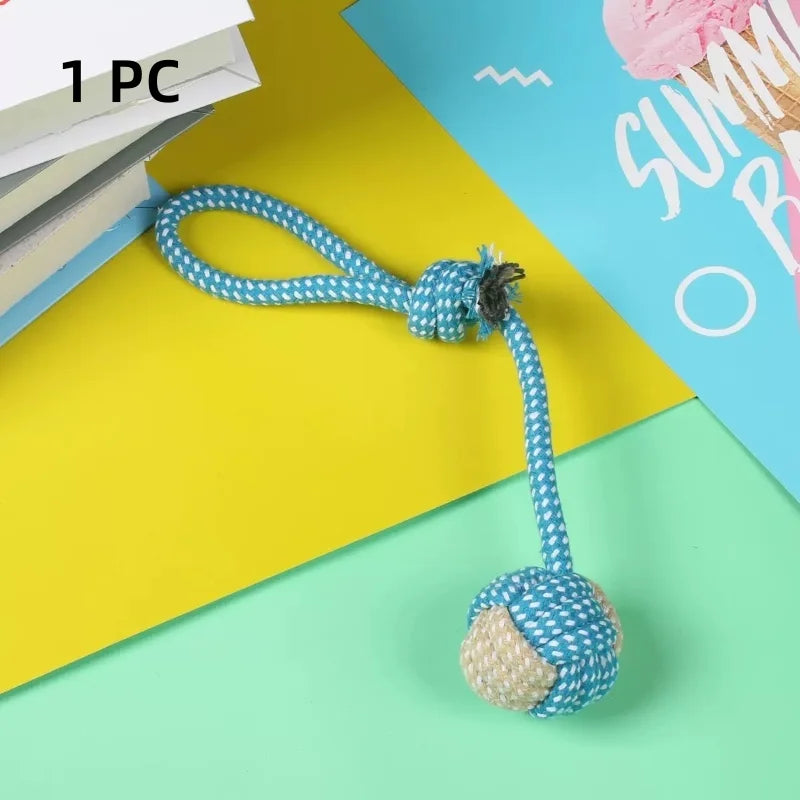 Interactive Cotton Rope Dog Toy