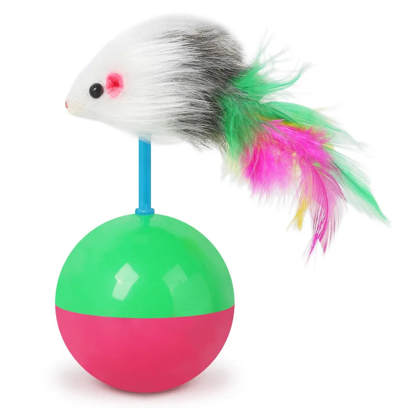 Fun Cat Toy Set with Tumbler